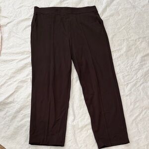 Matty M Women's Chocolate Brown Straight Leg Pants